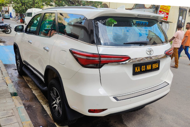 Toyota Fortuner for Rent in Bangalore