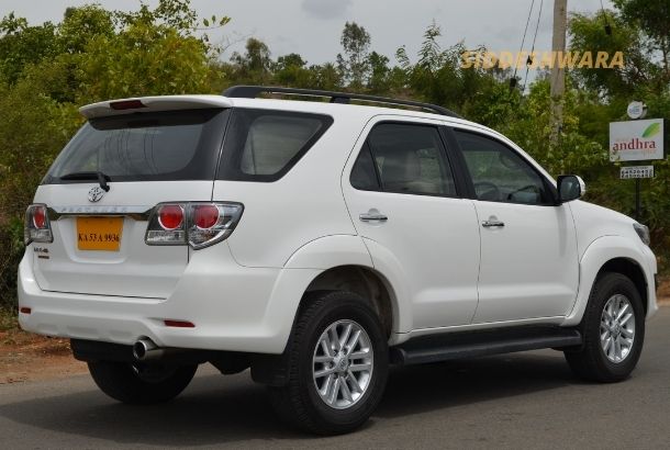 Toyota Fortuner Hire Bangalore