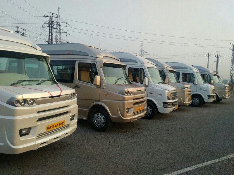 Tempo Traveller Rent In Bangalore Luxury Tempo Traveller 9